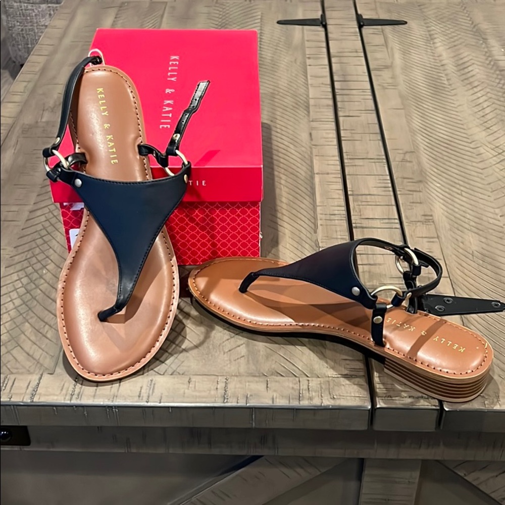 Black sandals